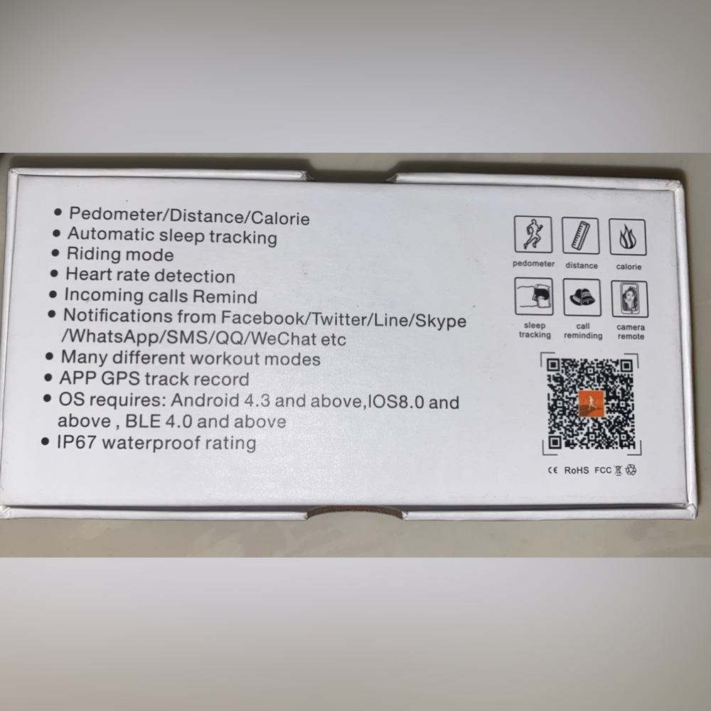 Heart Rate Detection Waterproof Smart Wristband W… - image 8